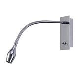 Winslow Oval Wall Light 3W 3000K 62mm - Polished Chrome