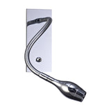 Winslow Oval Wall Light 3W 3000K 62mm - Polished Chrome