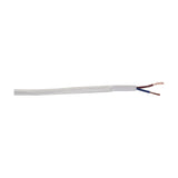 Cavo Braided Copper Cable 2 Core 0.75mm - White