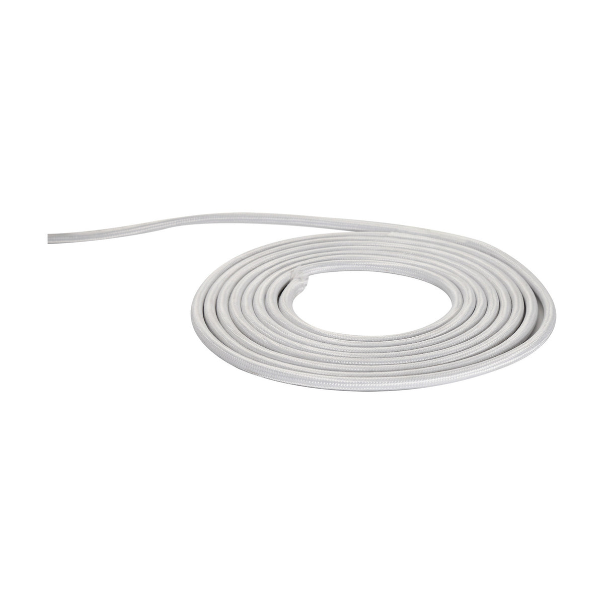Cavo Braided Copper Cable 2 Core 0.75mm - White