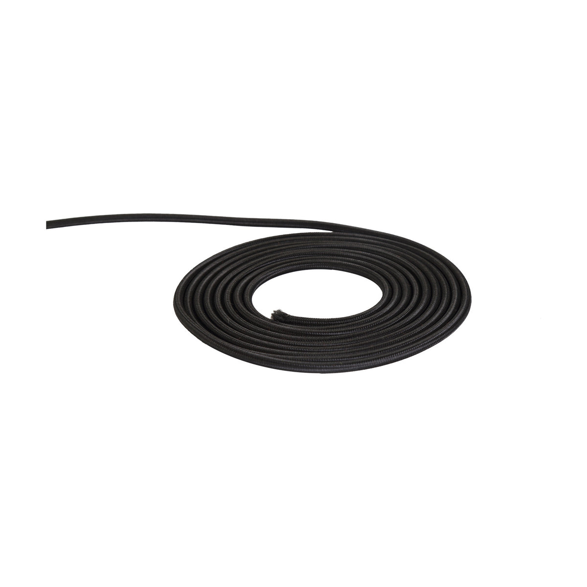 Cavo Braided Copper Cable 2 Core 0.75mm - Black