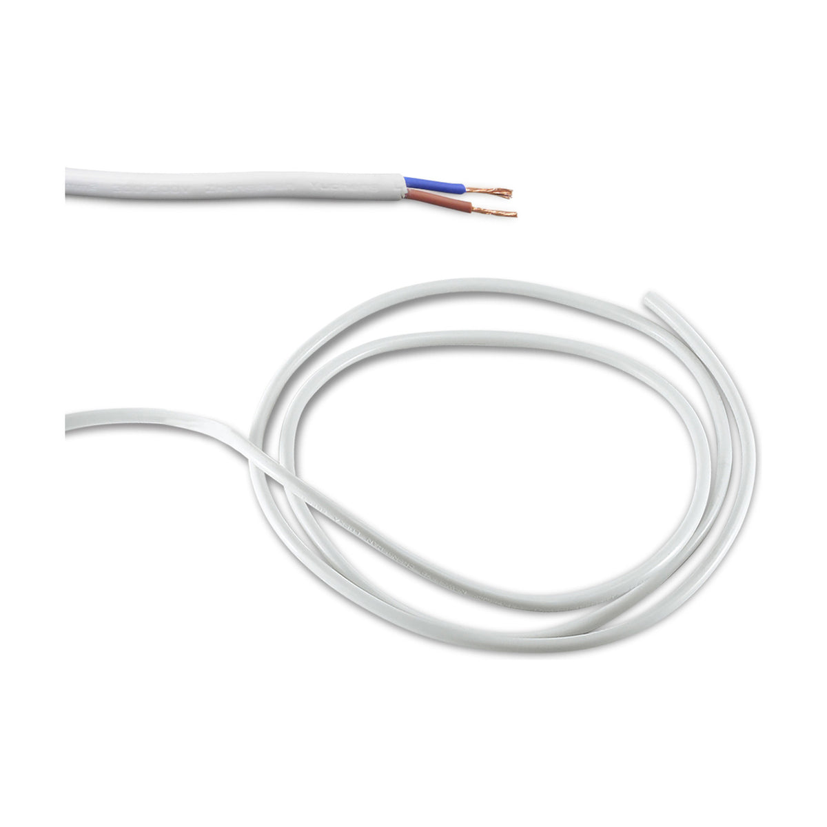 Cavo Copper Cable 2 Core 0.75mm - White