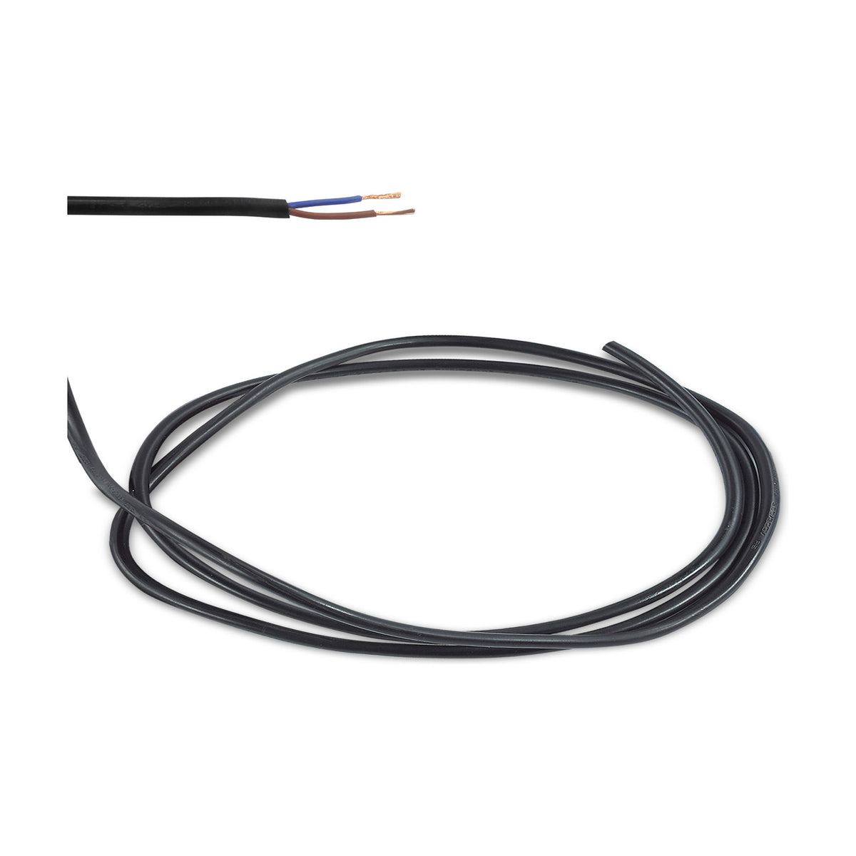 Cavo Copper Cable 2 Core 0.75mm - Black