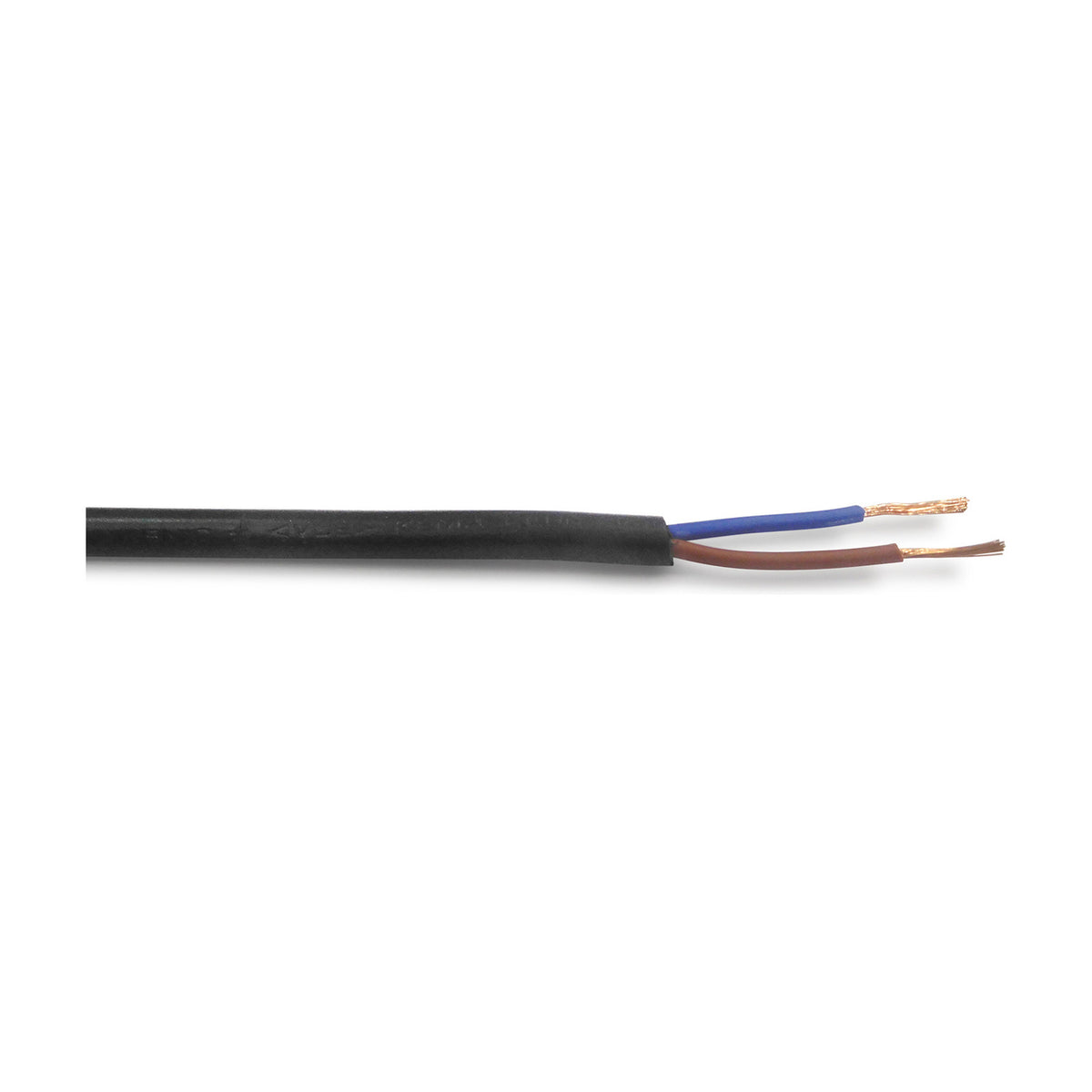 Cavo Copper Cable 2 Core 0.75mm - Black