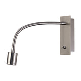 Winslow Wall Light 3W 3000K 62mm - Satin Nickel