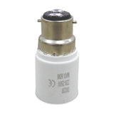 Elements E27 Copper Socket Converter 33mm Dia 64mm High - White