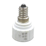 Elements GU10 Copper Socket Converter 35mm Dia 55mm High - White