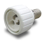 Elements GU10 Copper Socket Converter 35mm Dia 55mm High - White