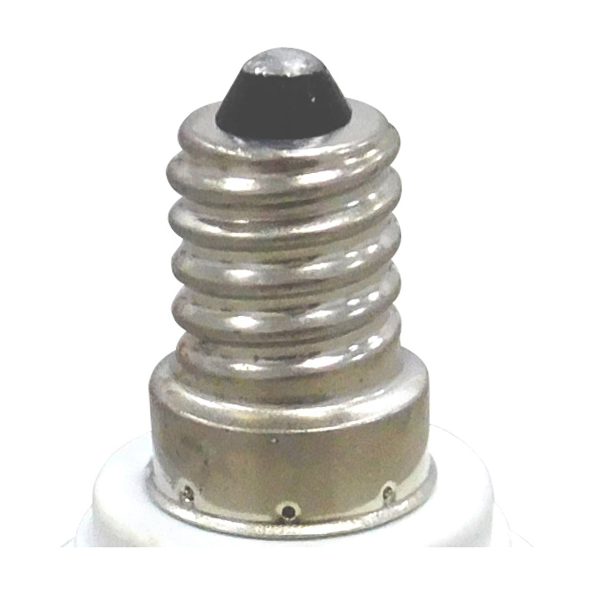 Elements GU10 Copper Socket Converter 35mm Dia 55mm High - White