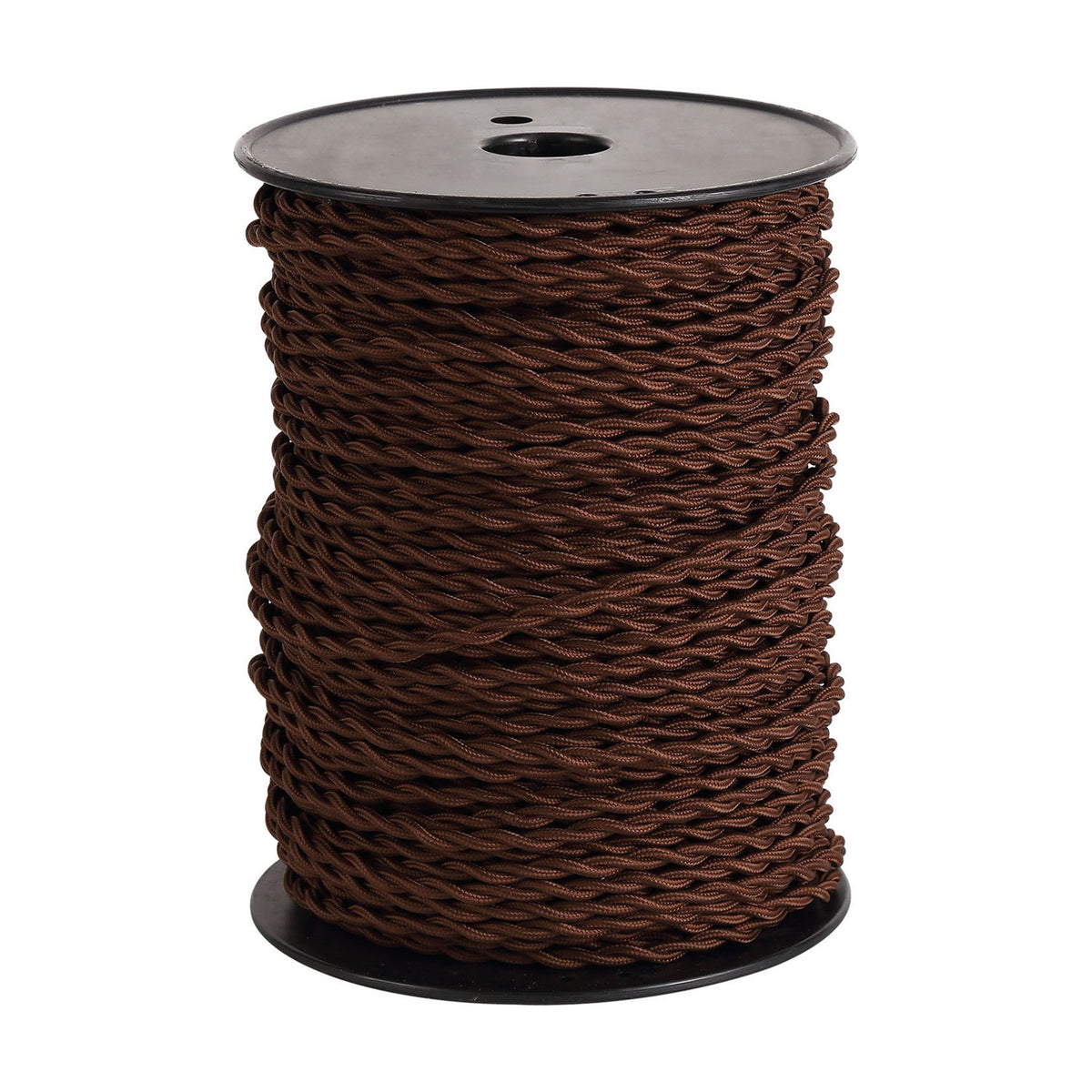 Cavo Braided Twisted Copper Cable 2 Core 0.75mm - Brown