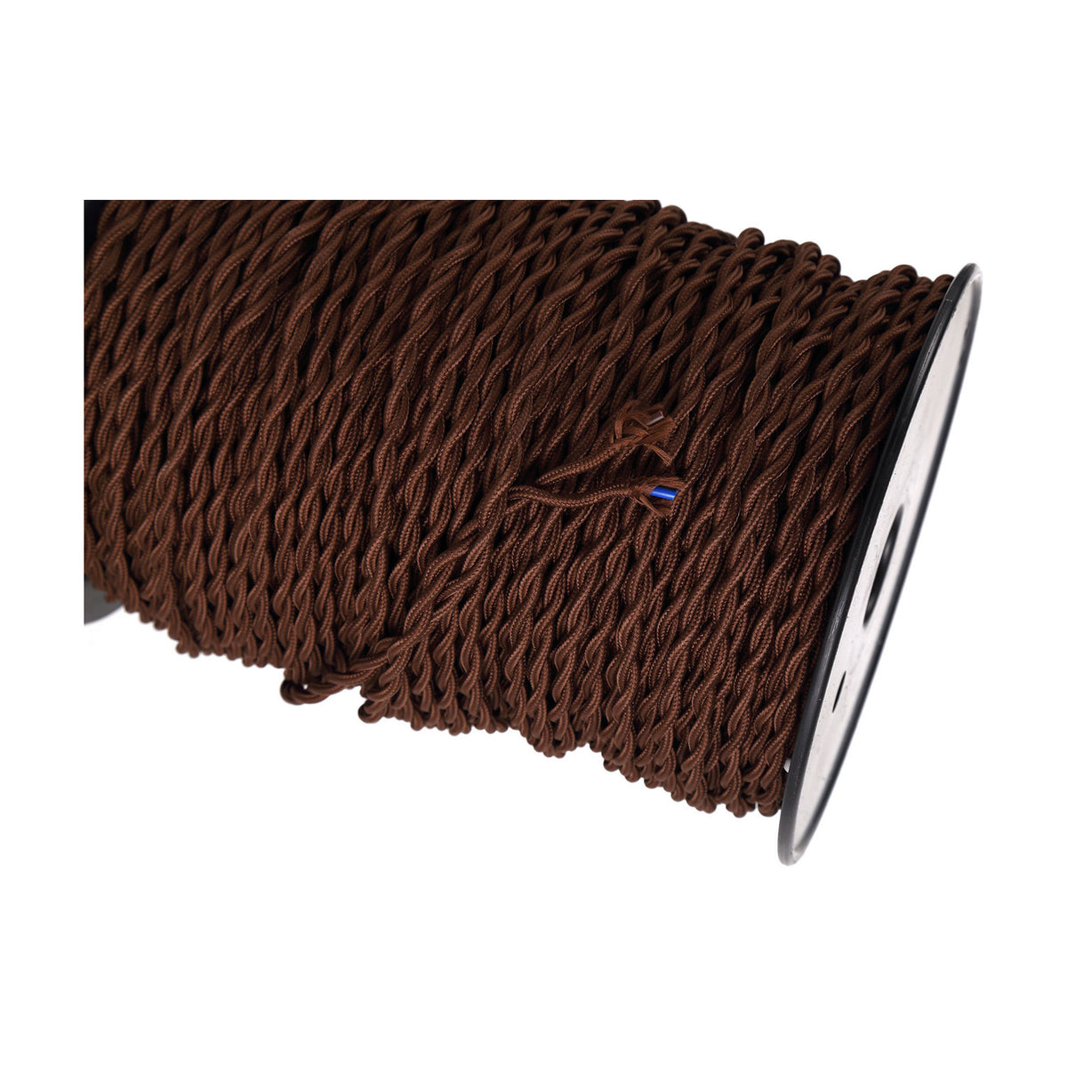 Cavo Braided Twisted Copper Cable 2 Core 0.75mm - Brown
