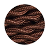 Cavo Braided Twisted Copper Cable 2 Core 0.75mm - Brown