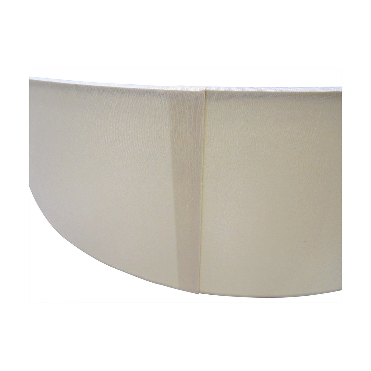 Sigma Cylinder Lamp Shade 30cm Dia 17cm High White - Ivory Pearl