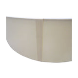 Sigma Cylinder Lamp Shade 30cm Dia 17cm High White - Ivory Pearl