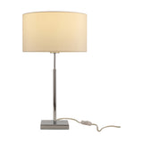 Sigma Cylinder Lamp Shade 30cm Dia 17cm High White - Ivory Pearl