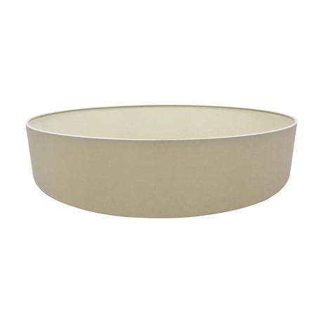 Serena Lamp Shade 60cm Terylene with Cotton - Nude Beige