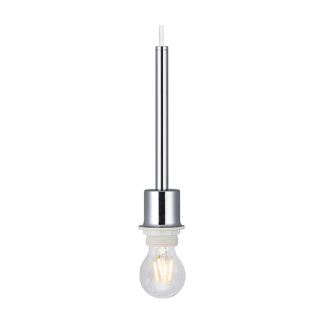 Baymont 3 Light Linear Pendant Light 95cm Drop - Polished Chrome