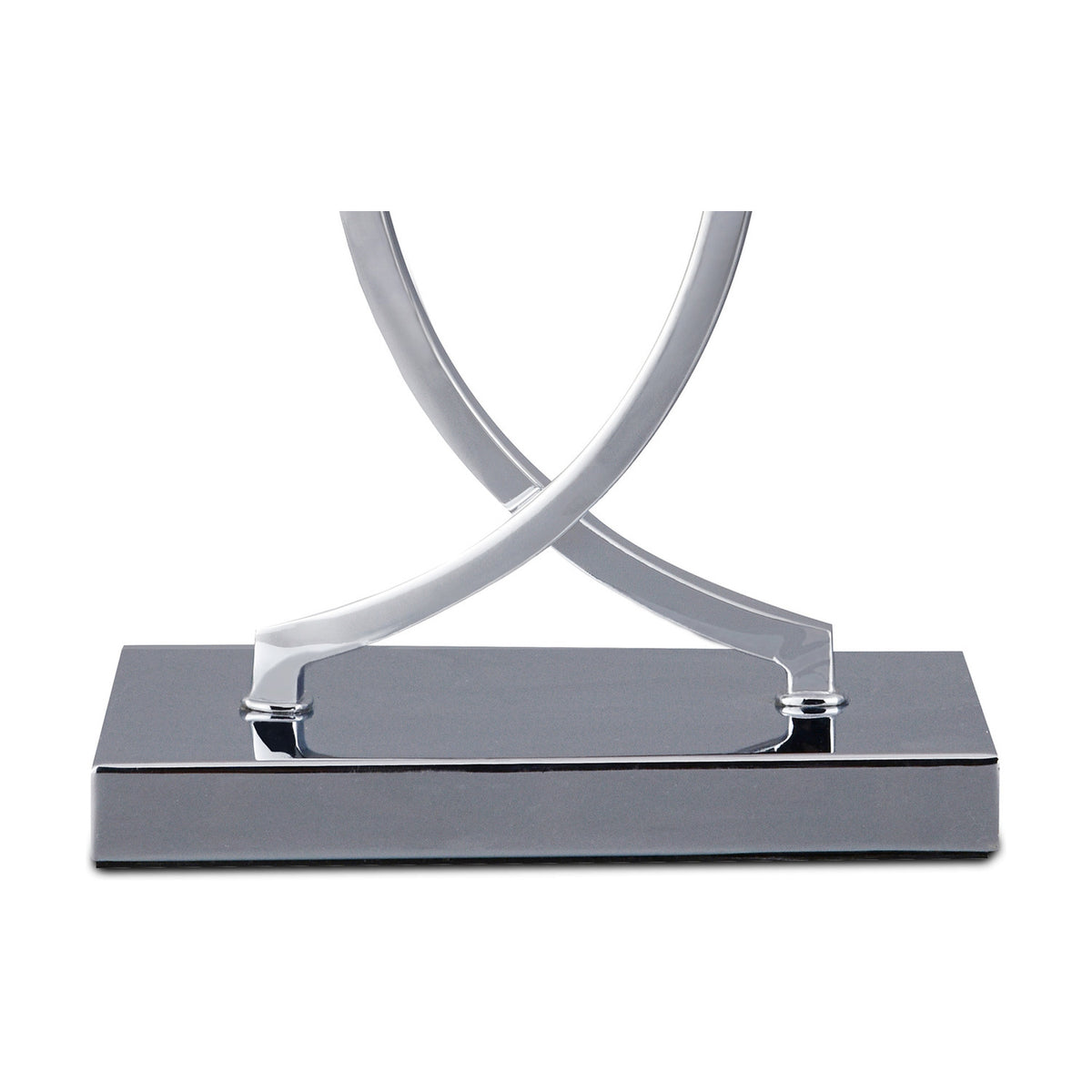 Courtyard E27 Table Lamp 18cm Long - Polished Chrome
