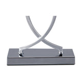 Courtyard E27 Table Lamp 18cm Long - Polished Chrome