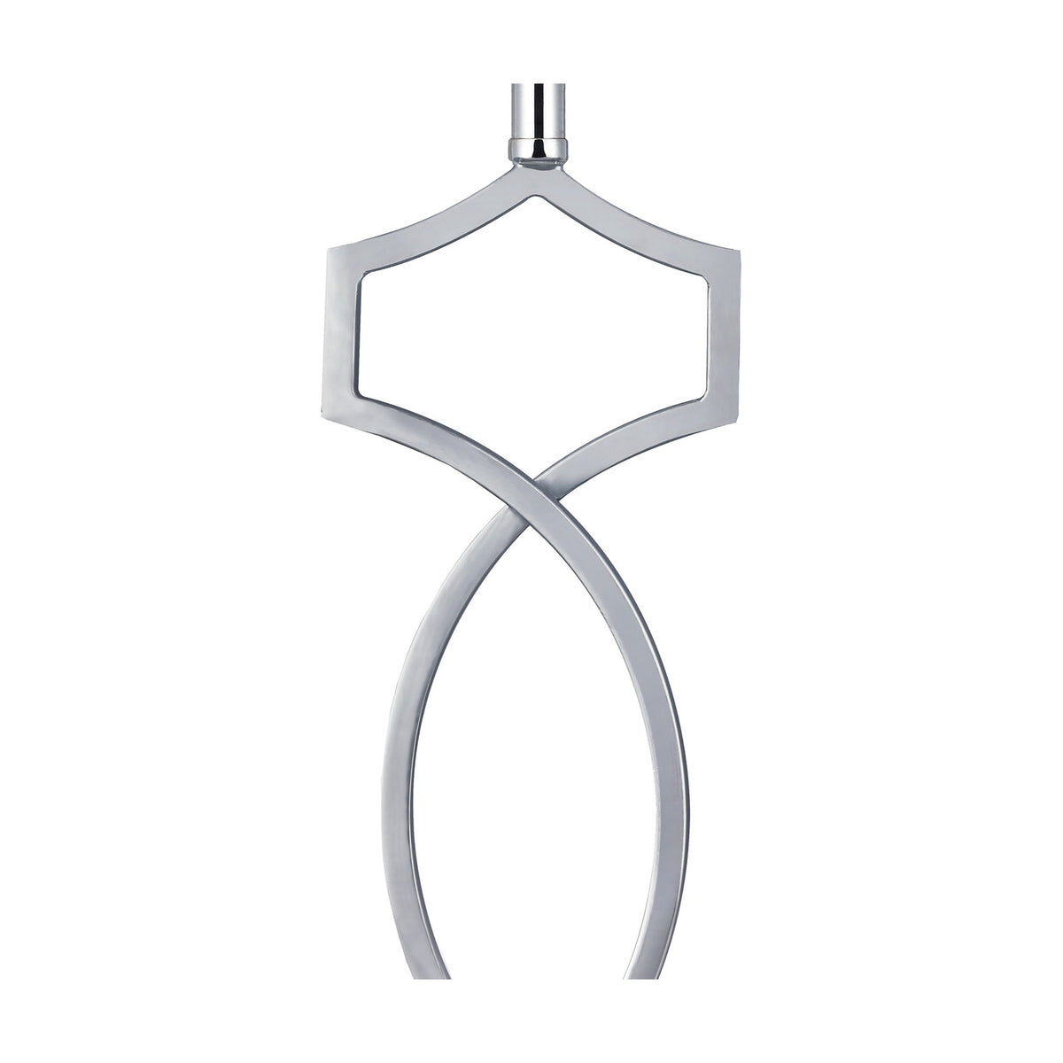 Courtyard E27 Table Lamp 18cm Long - Polished Chrome