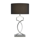 Courtyard E27 Table Lamp 18cm Long - Polished Chrome