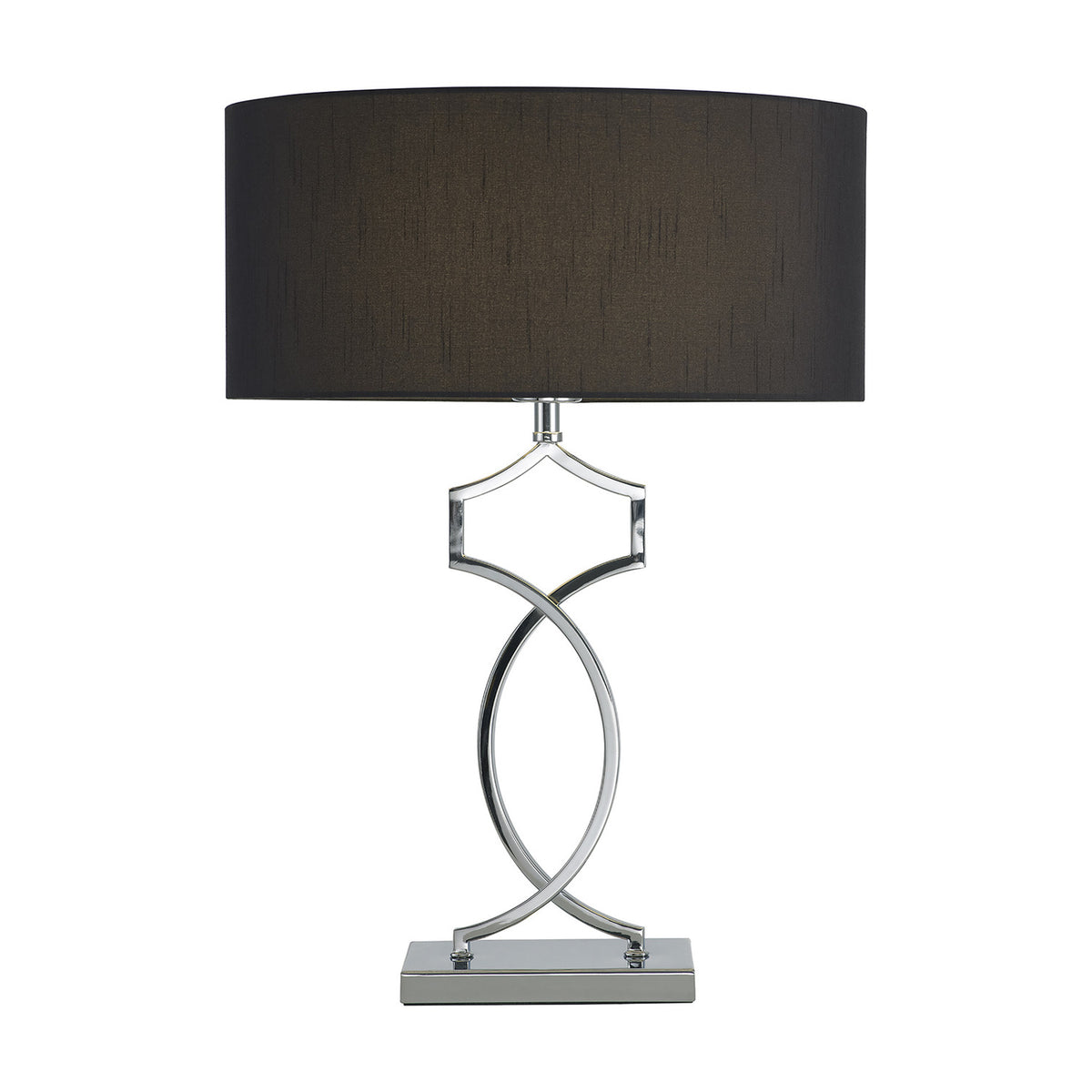 Courtyard E27 Table Lamp 18cm Long - Polished Chrome