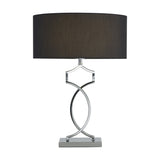 Courtyard E27 Table Lamp 18cm Long - Polished Chrome