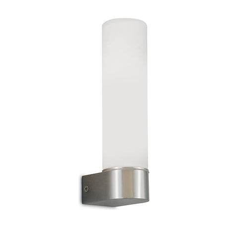 Tasso E14 IP44 Wall Light 21.5cm High - Polished Chrome