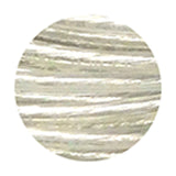 Cavo Flat Copper Cable 2 Core 1.0mm in clear PVC sheath, shown as a coiled length of thin ribbon-profile flex on a plain white background.