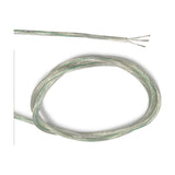 Cavo Copper Cable 3 Core 0.5mm in clear PVC, showing stripped tinned copper wires and a coiled length on a plain white background.