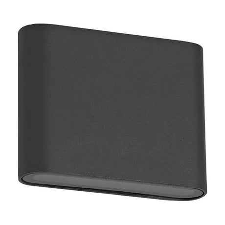 Contour 3W IP54 Outdoor Wall Light 11.5cm Long in anthracite, shown upright on a plain white background.