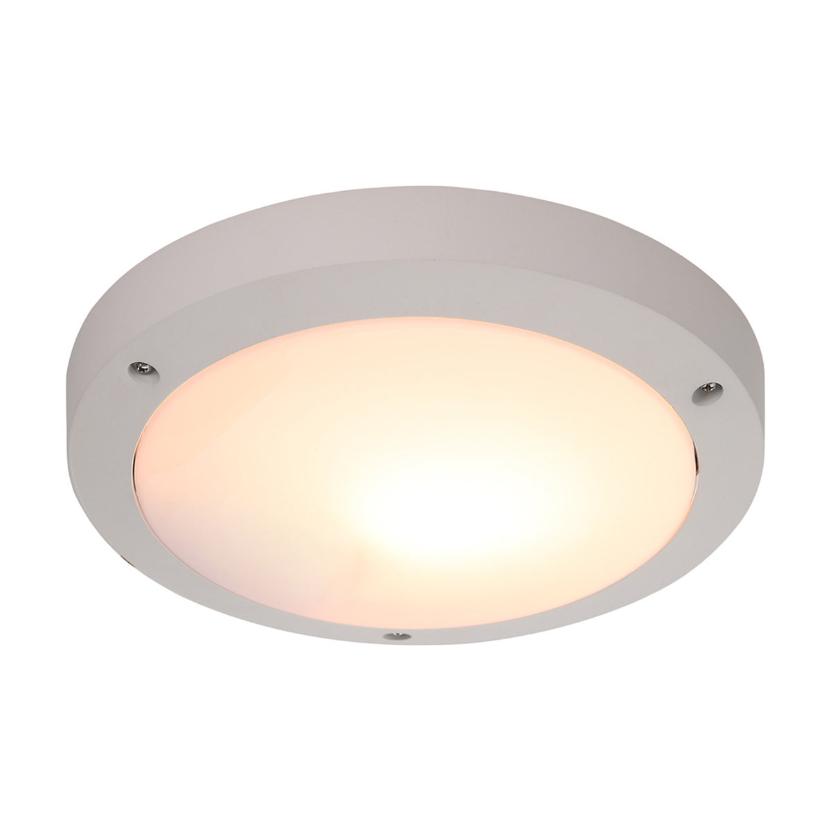 Daru E27 IP54 Plain Outdoor Wall Light 27cm - Sand White