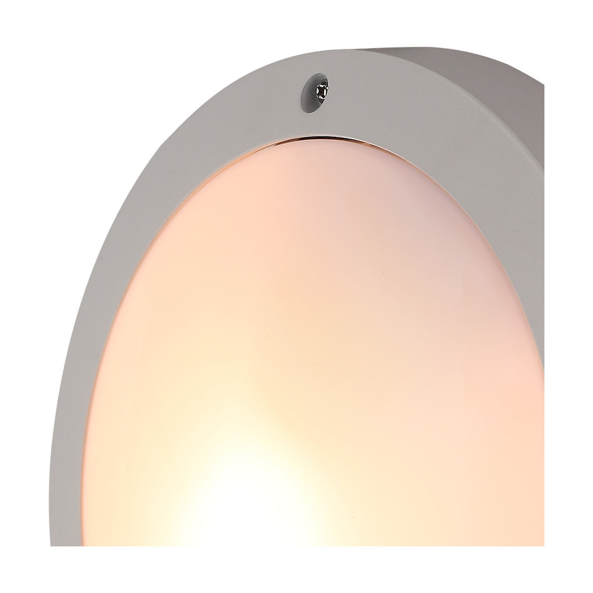 Daru E27 IP54 Plain Outdoor Wall Light 27cm - Sand White