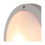 Daru E27 IP54 Plain Outdoor Wall Light 27cm - Sand White