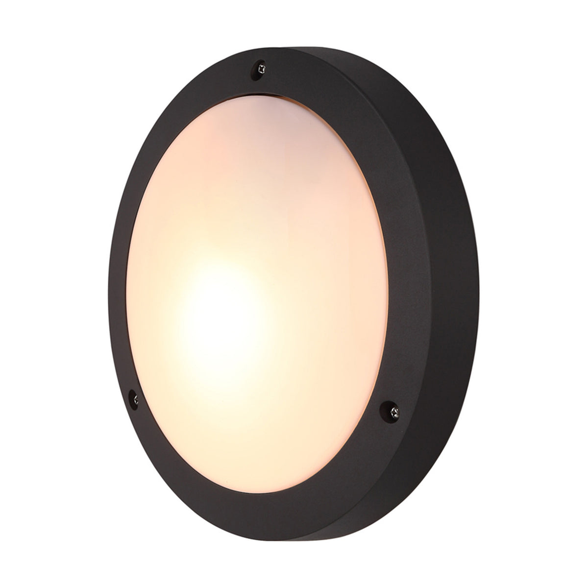 Daru E27 IP54 Plain Outdoor Wall Light 27cm - Anthracite