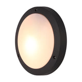 Daru E27 IP54 Plain Outdoor Wall Light 27cm - Anthracite
