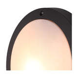 Daru E27 IP54 Plain Outdoor Wall Light 27cm - Anthracite