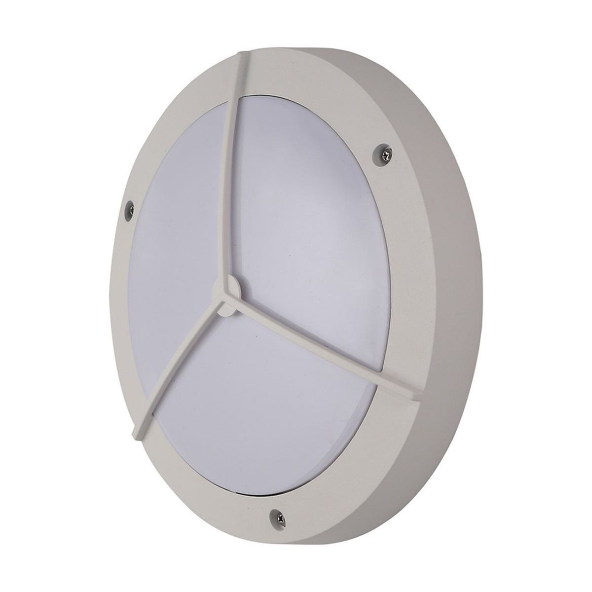 Daru E27 IP54 Framed Outdoor Wall Light 27cm - Sand White