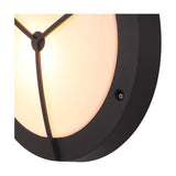 Daru E27 IP54 Framed Outdoor Wall Light 27cm - Anthracite