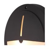 Daru IP54 Eyelid Outdoor Wall Light 27cm - Anthracite