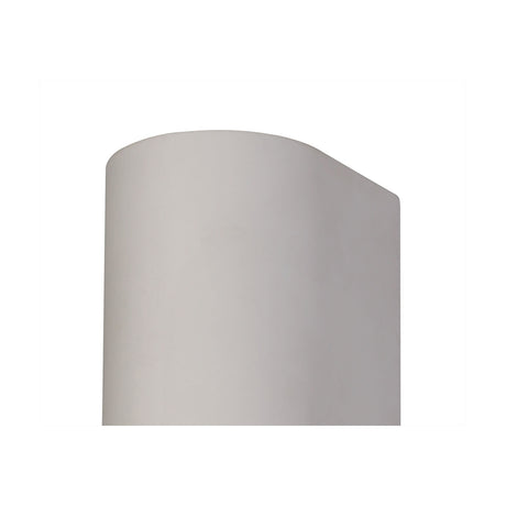Alina 2 Light Cylinder Wall Light 20cm High - White Paintable