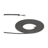 Cavo Wave Stripe Braided Copper Cable 2 Core 0.75mm White - Black