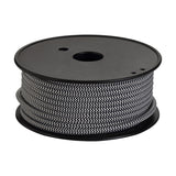 Cavo Wave Stripe Braided Copper Cable 2 Core 0.75mm White - Black