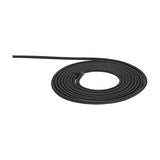 Cavo Spot braided two-core flex cable coiled on a plain white background, showing the black and white speckled woven sleeve, 0.75mm copper conductors.