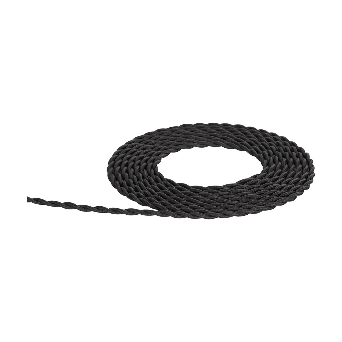Cavo Braided Twisted Copper Cable 2 Core 0.75mm - Grey