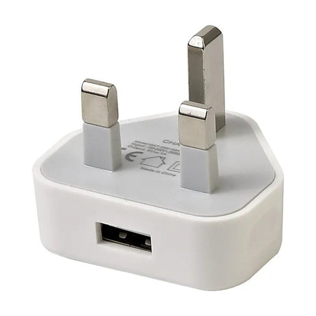 Additions 1A Plug 48mm Long in white, shown upright on a plain white background.