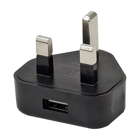 Additions 1A Plug 48mm Long in black, shown upright on a plain white background.