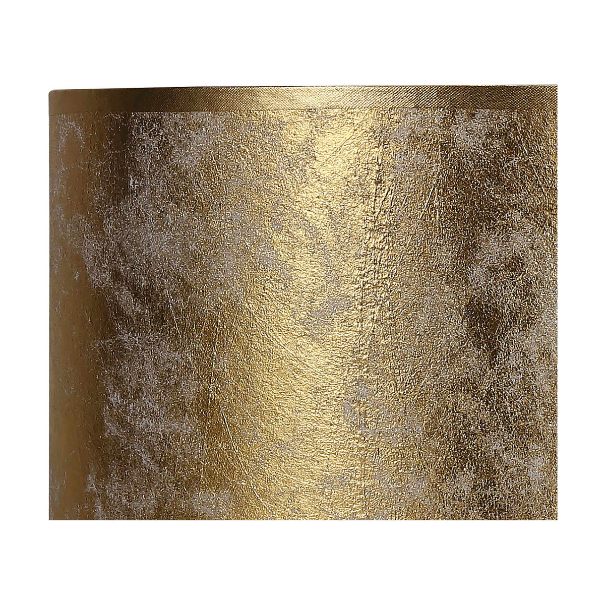Sigma Cylinder Lamp Shade 30cm PVC - Gold Foil