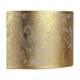 Sigma Cylinder Lamp Shade 30cm PVC - Gold Foil