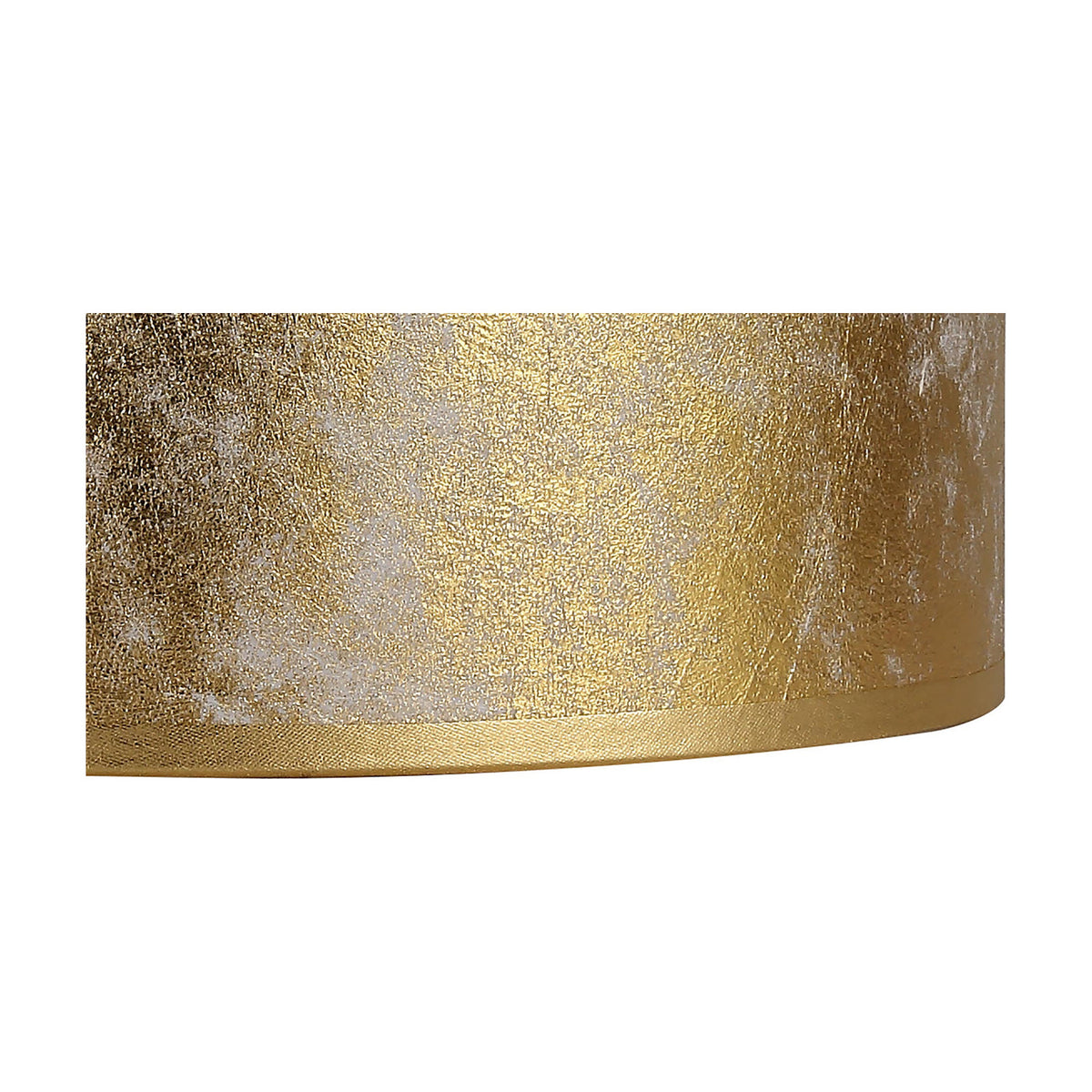 Sigma Cylinder Lamp Shade 30cm PVC - Gold Foil